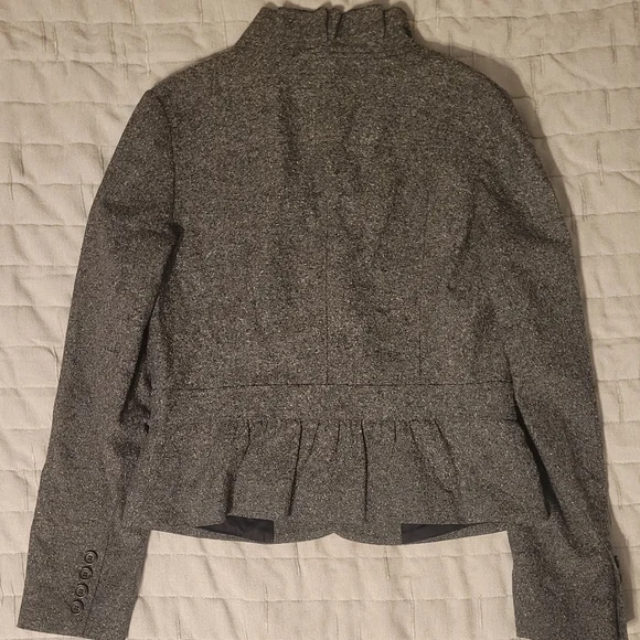 LOFT Women's Gray Blazer Jacket - Picture 4 of 4